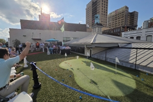 Kinetic Cup establishing shot