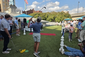 Kinetic Cup golfers