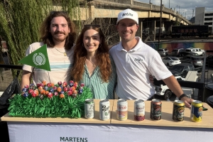Kinetic Cup refreshments table
